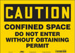 Safety Sign 10 inx14 in Vinyl