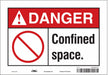 Safety Sign 7 inx10 in Vinyl
