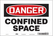 Safety Sign 7 inx10 in Vinyl