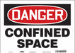 J6914 Safety Sign 10 inx14 in Vinyl