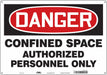 Safety Sign 14 inx20 in Polyethylene