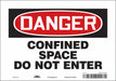 Safety Sign 7 inx10 in Vinyl