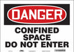 Safety Sign 10 inx14 in Vinyl