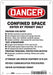 Safety Sign 10 inx7 in Aluminum