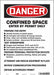 Safety Sign 14 inx10 in Vinyl