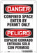 J6917 Safety Sign 10 inx7 in Aluminum