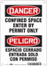 J6917 Safety Sign 10 inx7 in Polyethylene