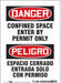 J6917 Safety Sign 7 in x 5 in Vinyl