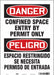 Safety Sign 14 inx10 in Vinyl