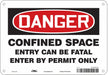 Safety Sign 7 in x 10 in Aluminum