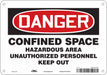 Safety Sign 7 in x 10 in Aluminum