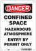 Safety Sign 10 in x 7 in Polyethylene