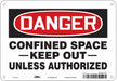 Safety Sign 7 in x 10 in Aluminum