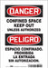 Safety Sign 10 inx7 in Vinyl