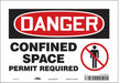Safety Sign 7 inx10 in Vinyl