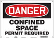 Safety Sign 10 inx14 in Aluminum