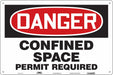 Safety Sign 24 in x 36 in Polyethylene