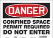 Safety Sign 10 inx14 in Vinyl