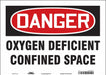 Safety Sign 10 inx14 in Vinyl