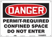 J6941 Safety Sign 10 inx14 in Aluminum