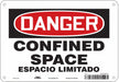 Safety Sign 7 in x 10 in Aluminum