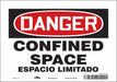 Safety Sign 7 inx10 in Vinyl