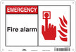 Safety Sign 7 in x 10 in Polyethylene