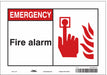 Safety Sign 7 in x 10 in Vinyl