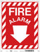 Safety Sign 12 in x 9 in Polyethylene