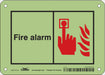 Safety Sign 5 in x 7 in Polyethylene