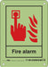 Safety Sign 7 in x 5 in Polyethylene