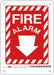 Safety Sign 7 in x 5 in Aluminum