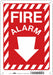 Safety Sign 10 in x 7 in Aluminum