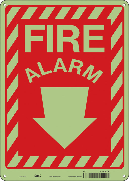 Safety Sign 14 in x 10 in Polyethylene