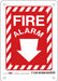 Safety Sign 7 in x 5 in Polyethylene