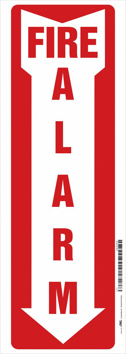 Safety Sign 14 in x 5 in Vinyl