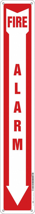 Safety Sign 24 in x 4 in Polyethylene