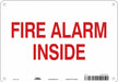 Safety Sign 7 in x 10 in Polyethylene