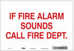 Safety Sign 7 in x 10 in Vinyl