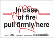 Safety Sign 5 in x 7 in Vinyl