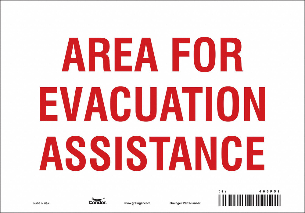 Safety Sign 7 in x 10 in Vinyl