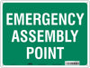 Safety Sign 18 in x 24 in Aluminum