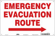 Safety Sign 24 in x 36 in Polyethylene
