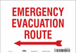 Safety Sign 7 in x 10 in Vinyl