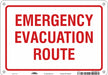 Safety Sign 7 in x 10 in Aluminum