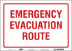 Safety Sign 10 in x 14 in Vinyl