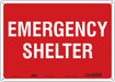 Safety Sign 10 in x 14 in Aluminum