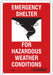 Safety Sign 10 in x 7 in Aluminum