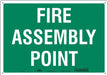 Safety Sign 14 in x 20 in Aluminum