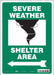 Safety Sign 14 in x 10 in Vinyl